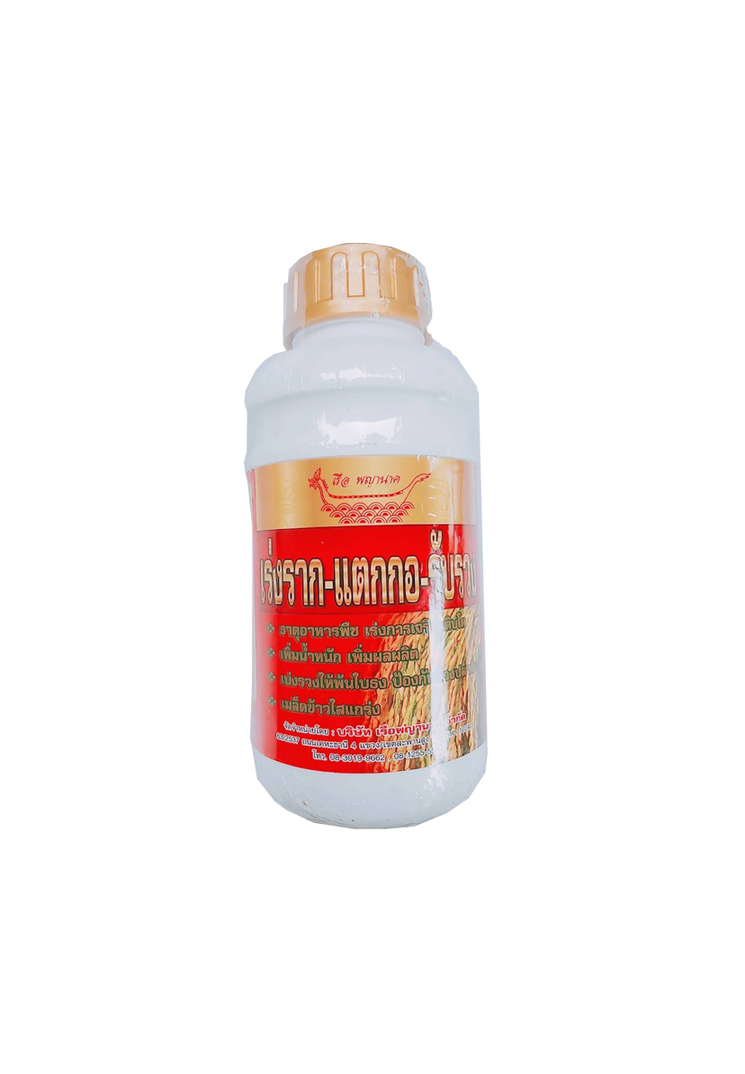 เร่งราก-แตกกอ-รับรวง[Root-Bud-Head Plant Growth] 500cc: ออร์โมนกระตุ้นการเร่งราก เเตกกอ รับรวงข้าว ช่วยในการเเตกกอเเละกระทุ้งรวงข้าว