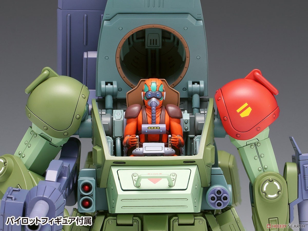 Pre-order : 1/24 Scale Armored Trooper Votoms Scopedog Red Shoulder Custom Plastic Model Kit by WAVE