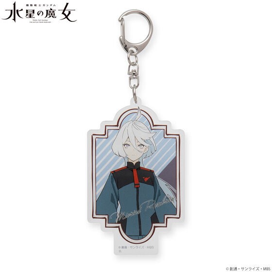 PRE-ORDER : Mobile Suit Gundam The Witch from Mercury Illustration by Mr. Mogumo Acrylic Charm