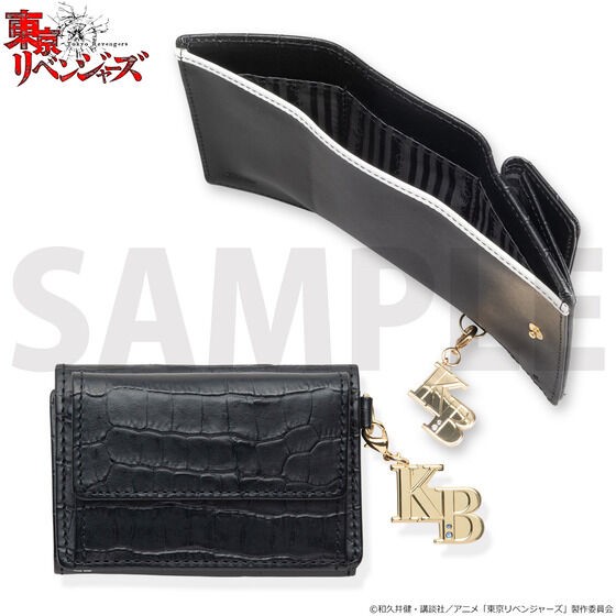 PRE-ORDER : Tokyo Revengers Leather Collection Tri-fold Wallet