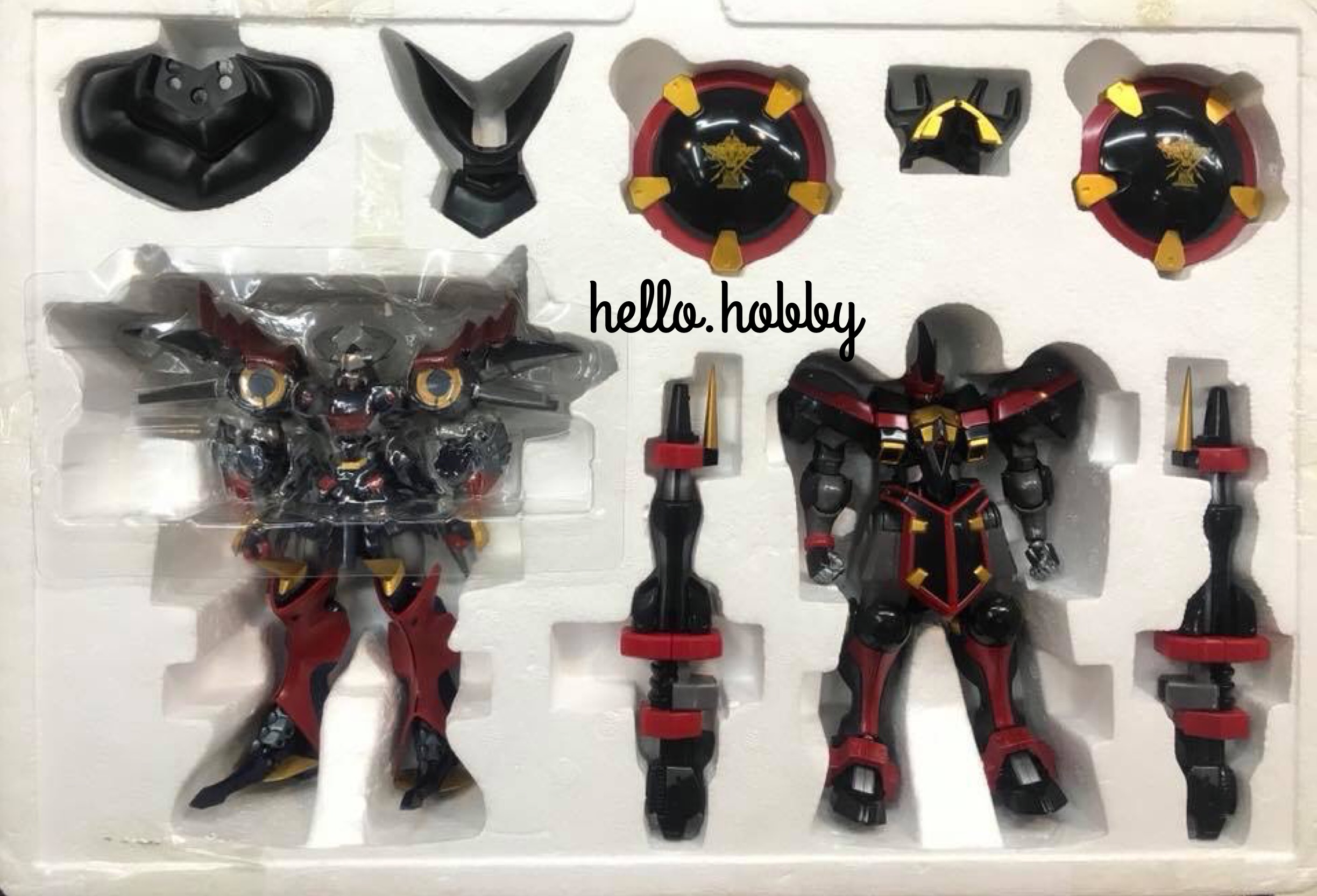 Soul Of Chogokin GX-46 Dygenguar & Aussenseiter by Bandai