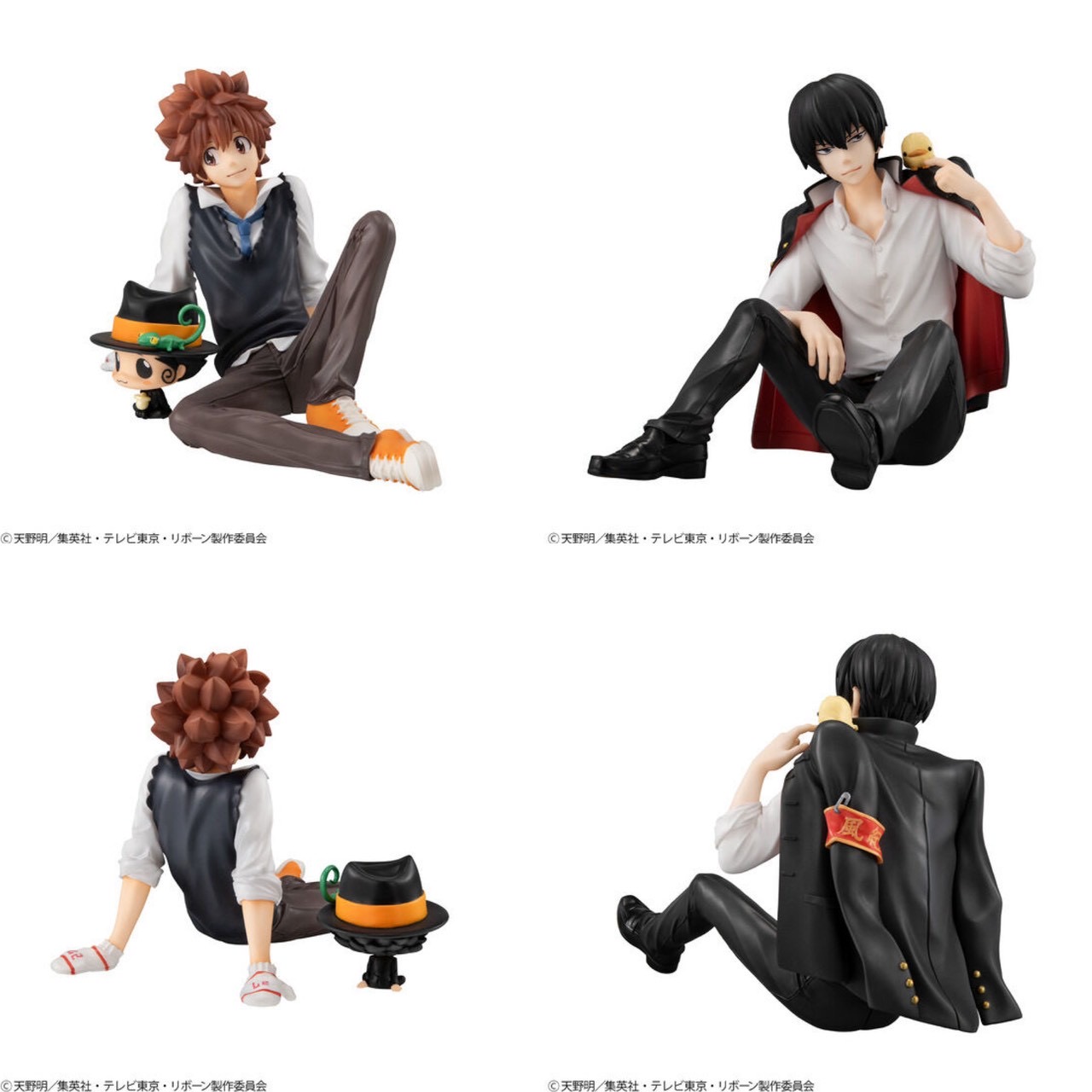 PRE-ORDER : G.E.M. Series Katekyo Hitman Reborn! Palm-sized Tsuna-kun & Reborn / Hibari-san & Hibird Set