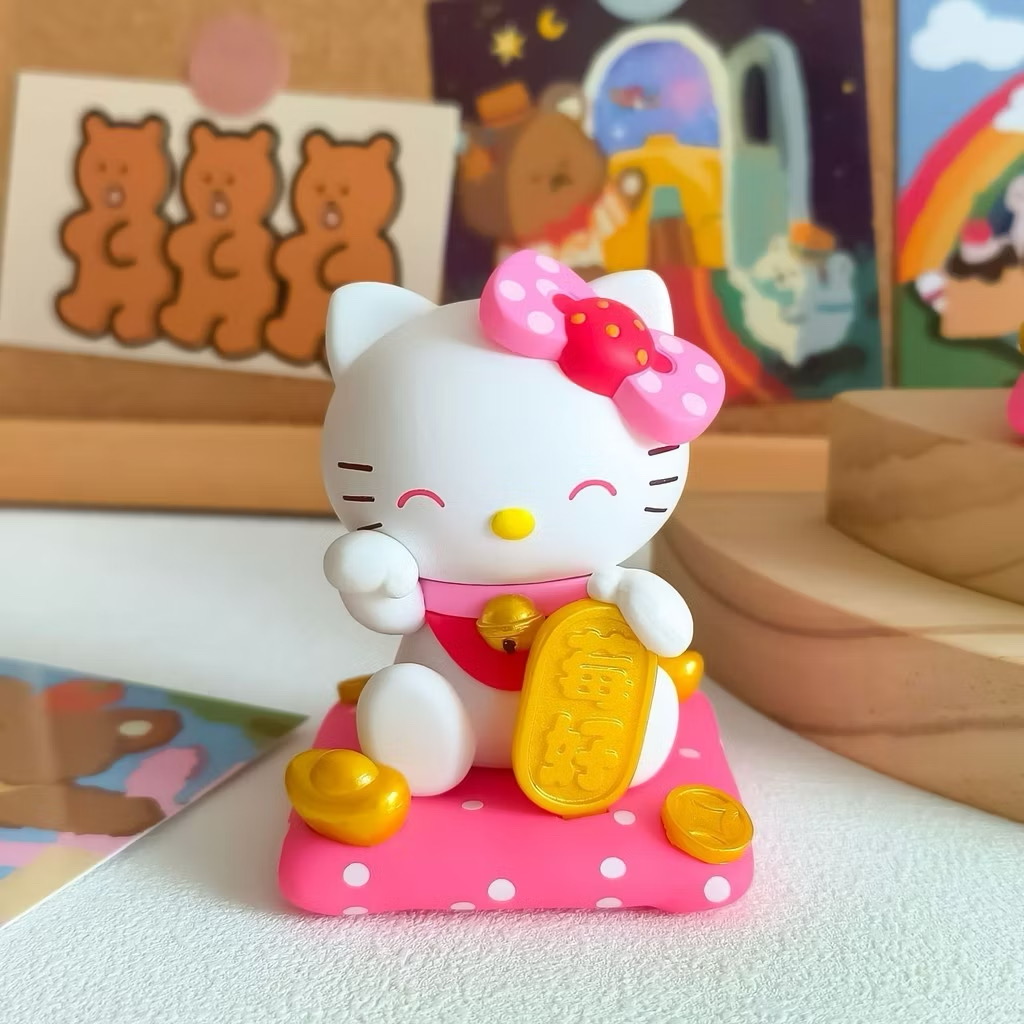 โมเดลคิตตี้กวัก Sanrio - Hello Kitty Lucky and Rich Series (Set of 6)