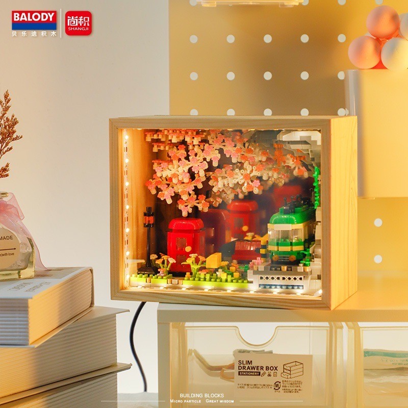 ตัวต่อไซส์ Jumbo Balody 16359 / 21235 - Frame of Memory (มีไฟ)