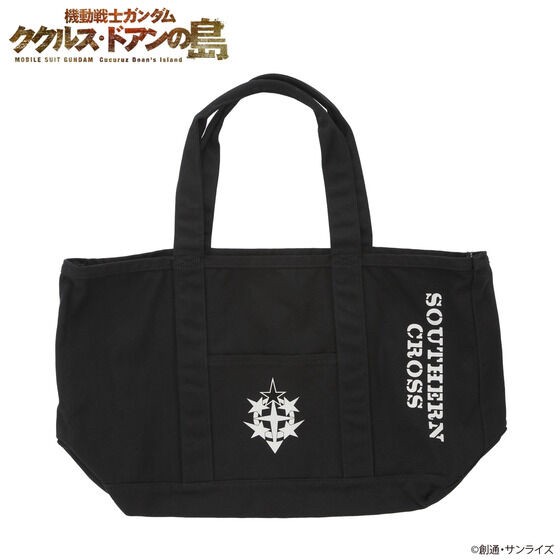PRE-ORDER : Mobile Suit Gundam: Cucuruz Doan's Island BLACK Series Southern Cross Corps Big Size Tote Bag