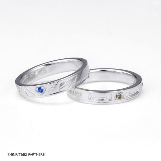 PRE-ORDER : TIGER & BUNNY 2 x THE KISS Silver Ring (12 types in total)