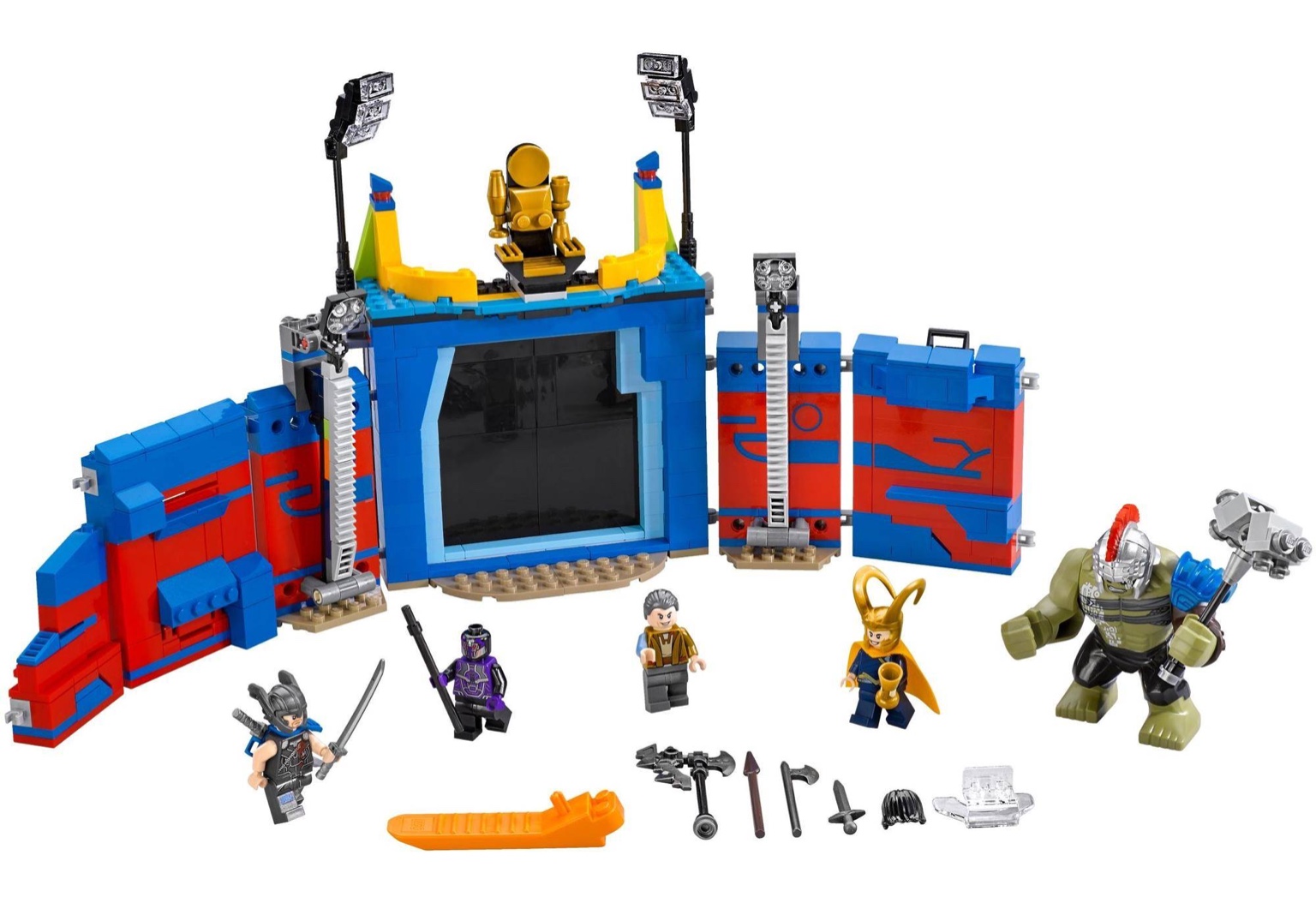 Decool 7131 Super Heroes Thor vs. Hulk Arena Clash 498pcs