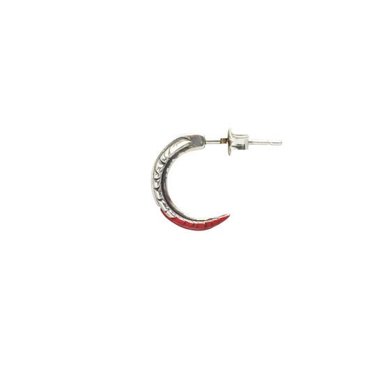 PRE-ORDER : [JAM HOME MADE collaboration] JoJo's Bizarre Adventure Stardust Crusaders The Fool Feather Earrings (for one ear)