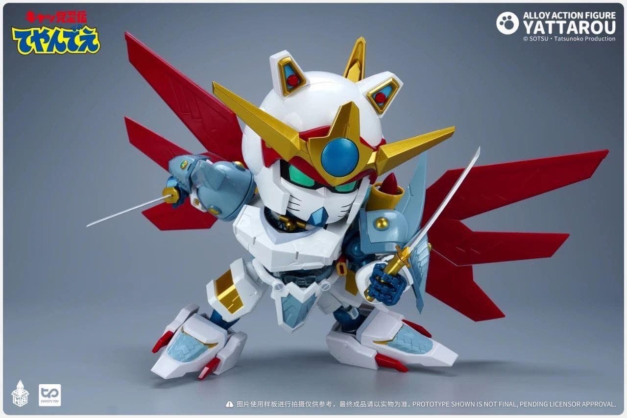 Samurai Pizza Cats Yattarou Alloy Action Figure by HeatBoys