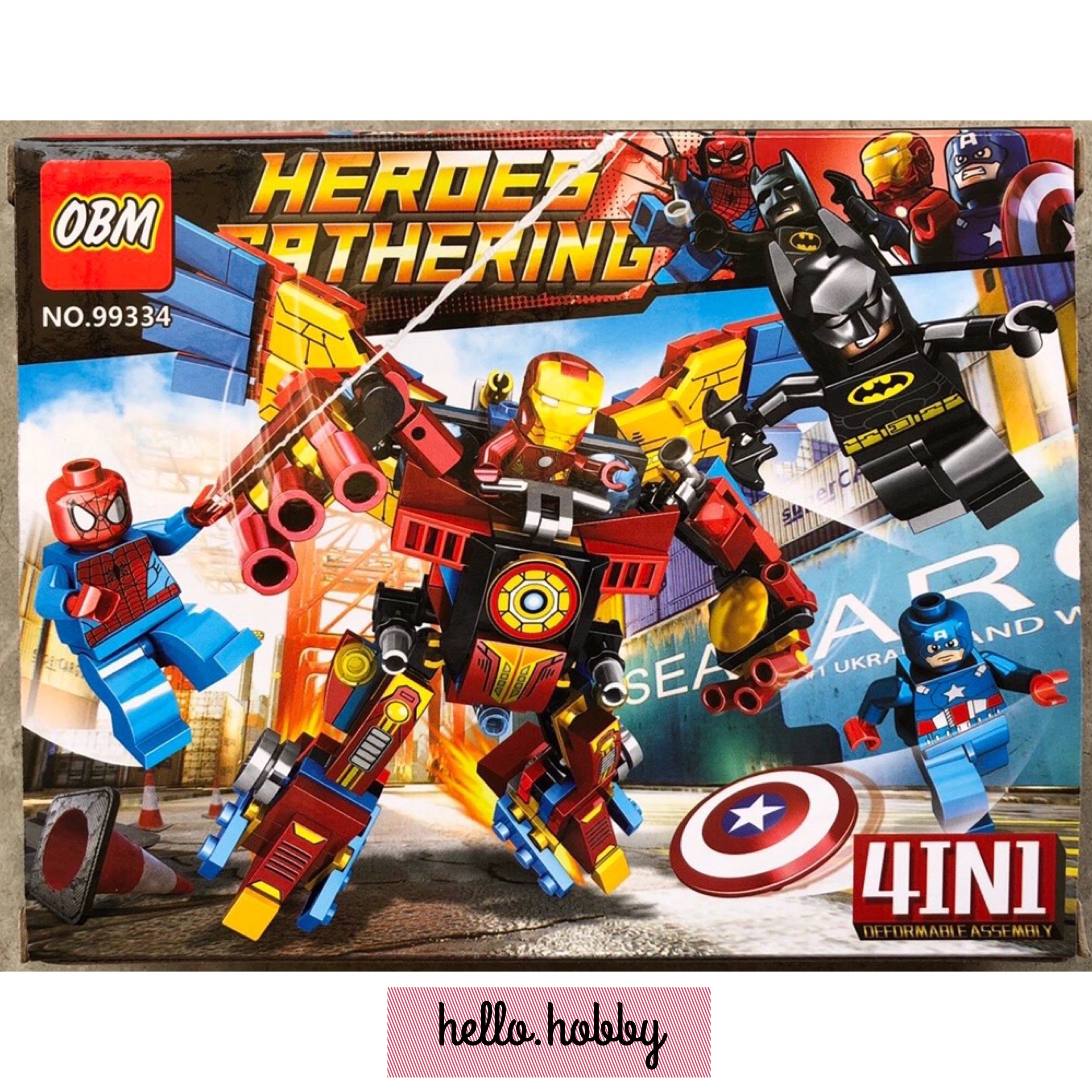 OBM 99334 1-4 Avengers