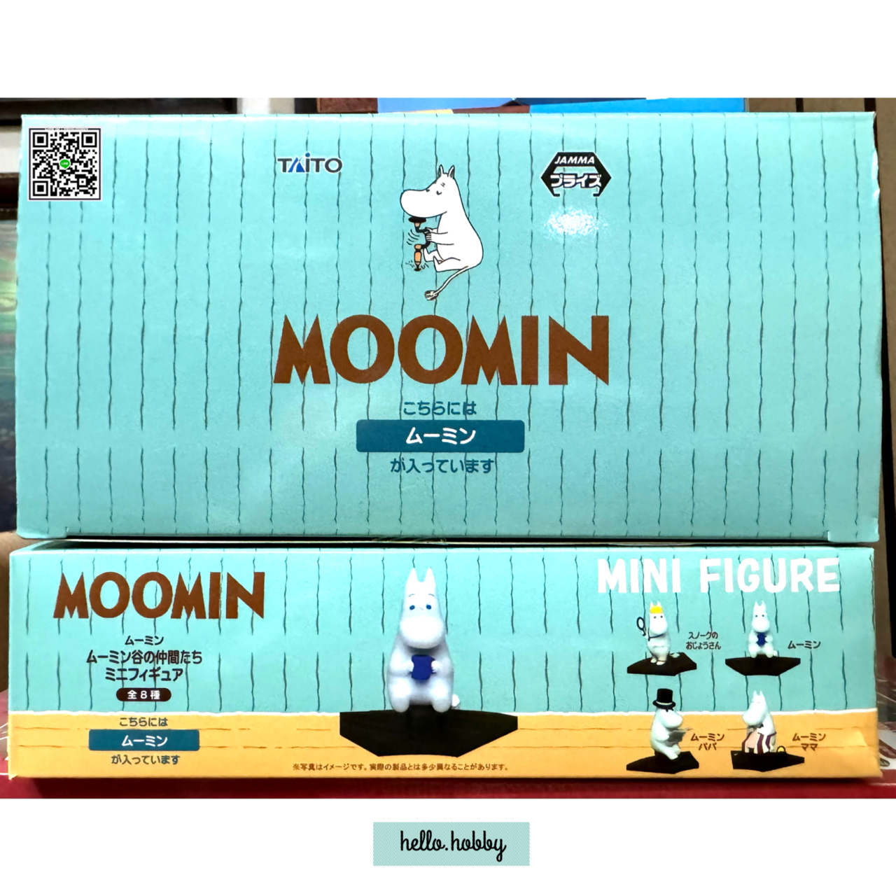 Moomin Valley - Round Table by Taito (Set of 8)