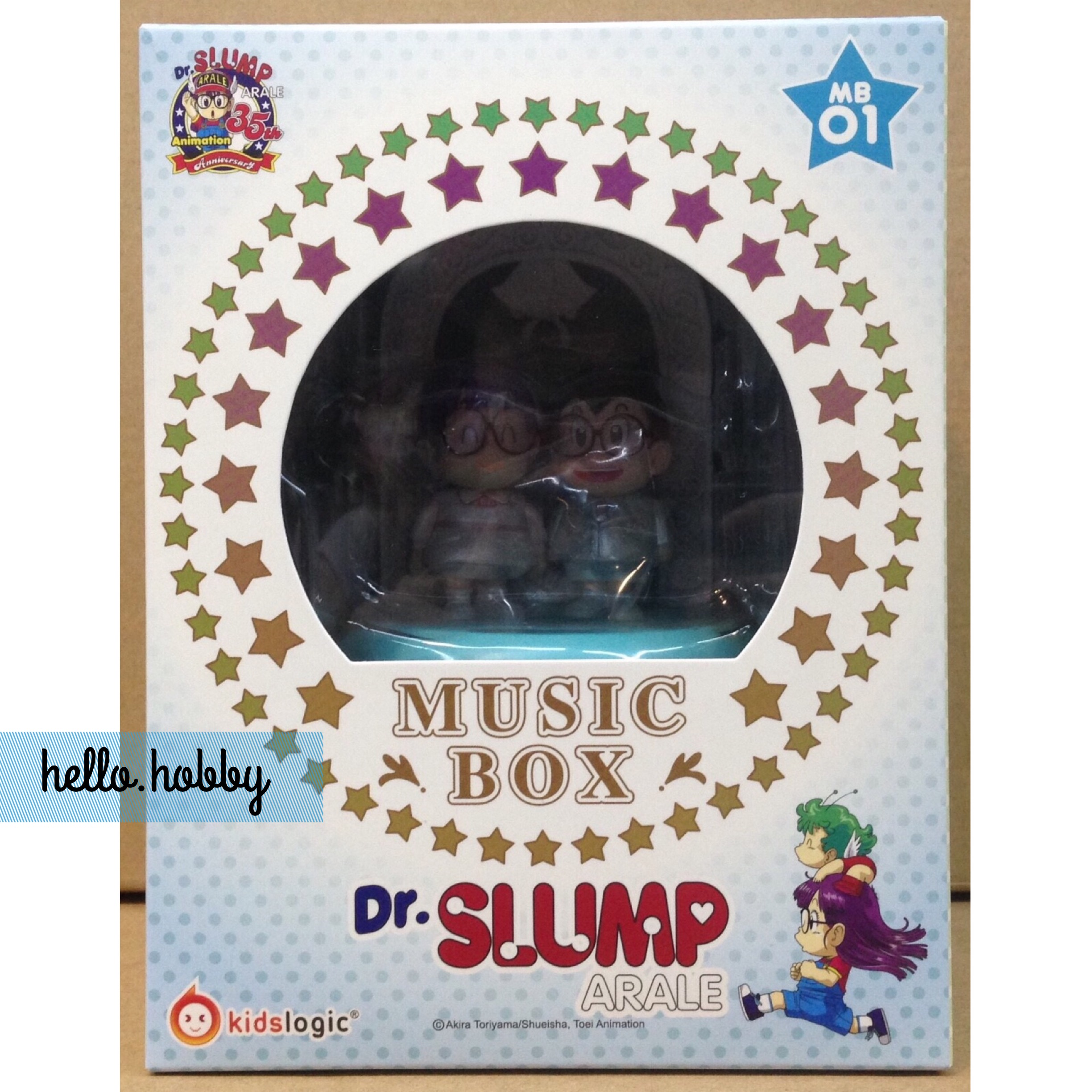 MB01 Dr. Slump Arale Music Box - Wedding Version by Kids Logic