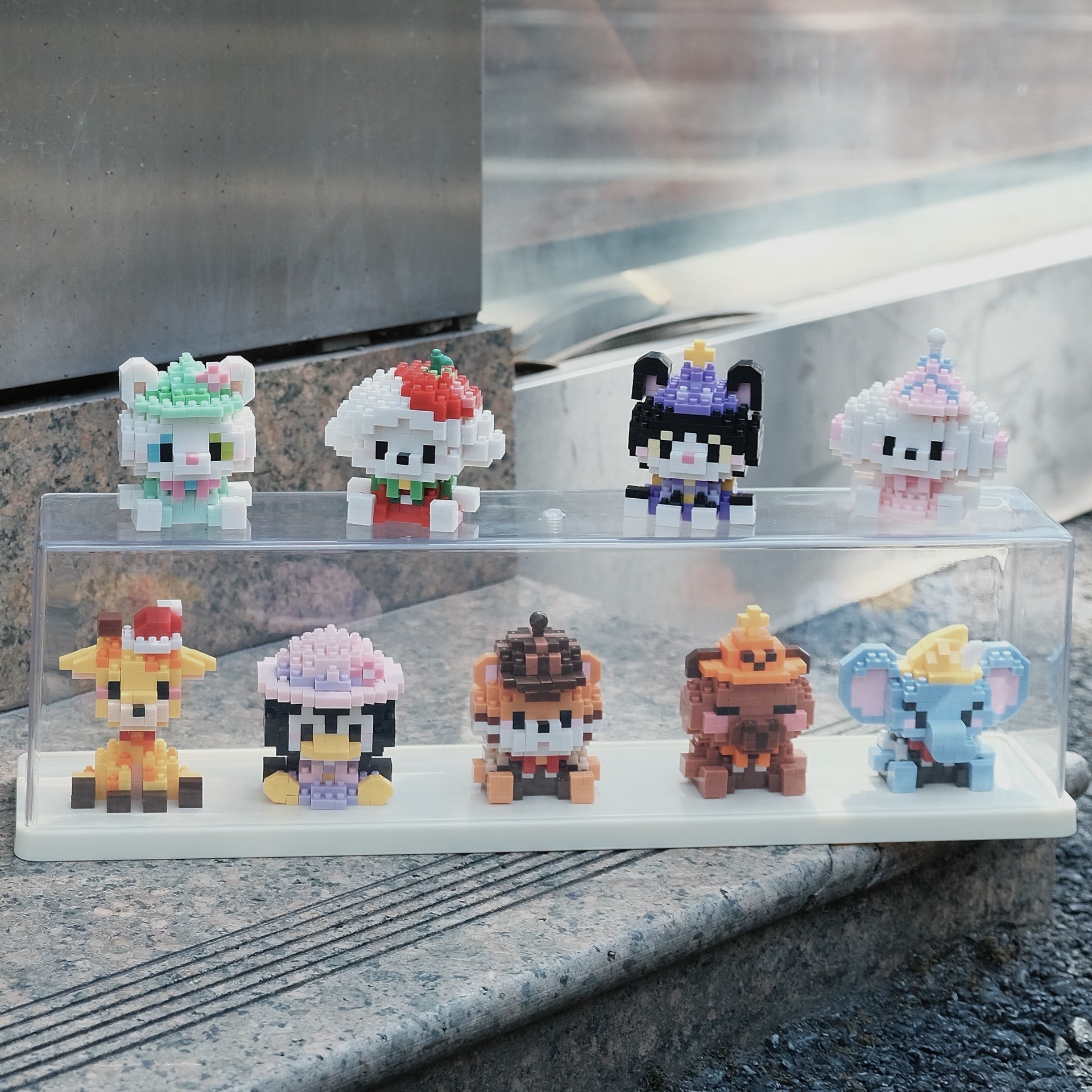 ตัวต่อนาโน Size M - Mekansm K279-287 Happy Animal Cute Zoo