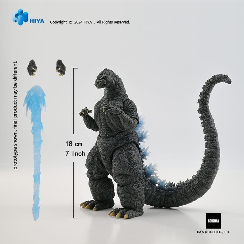 Pre-order : EXQUISITE BASIC Series Heat Ray Godzilla Hokkaido Ver. Action Figure by Hiya Toys