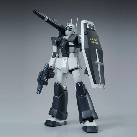PRE-ORDER : MG 1/100 RGC-80 GM CANNON (WHITE DINGOS COLOR) PLASTIC MODEL