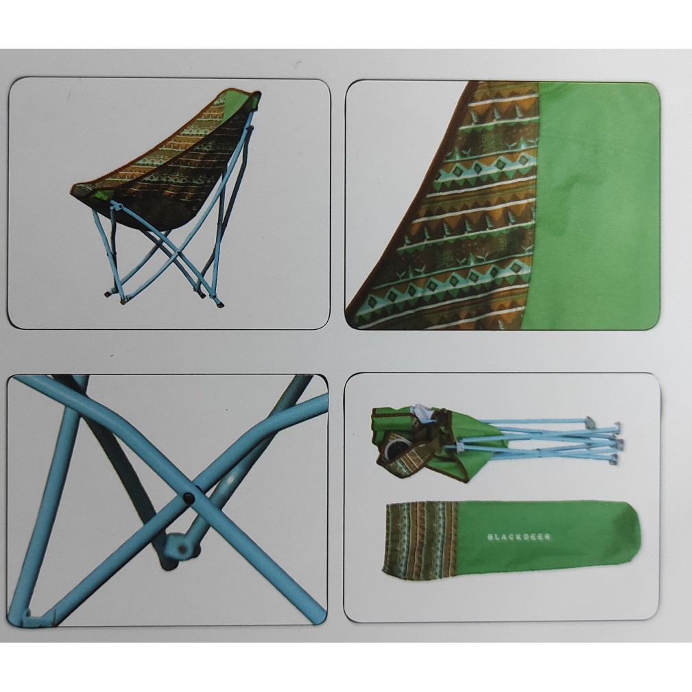 Blackdeer Folding chair Medium green
