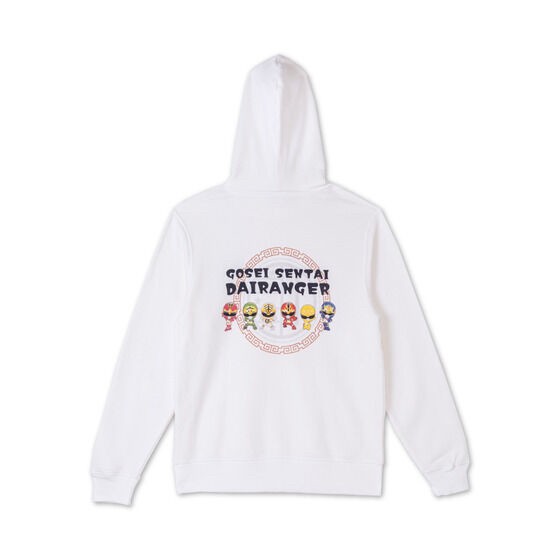 PRE-ORDER : Gosei Sentai Dairanger Deformed Hoodie