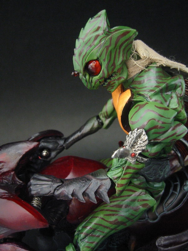 S.I.C Vol.21 Masked Rider Amazon & Jungler by Bandai