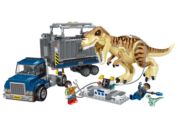 Lele 39116 Dinosaur T. Rex Transport 631pcs
