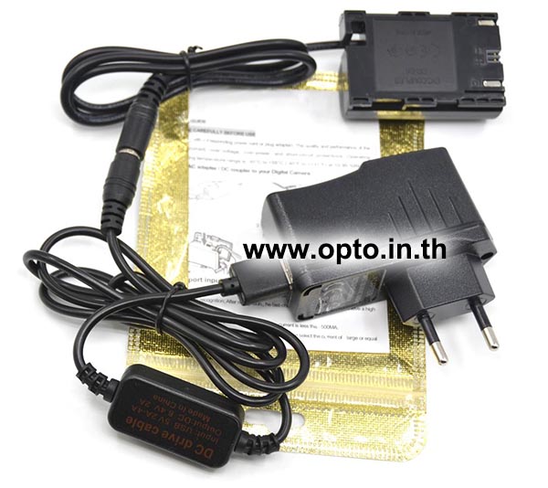 ACK-E6 USB+AC Adapter Battery LP-E6 for Canon Camera แบตเตอรี่แบบเสียบปลั๊กไฟหรือUSB