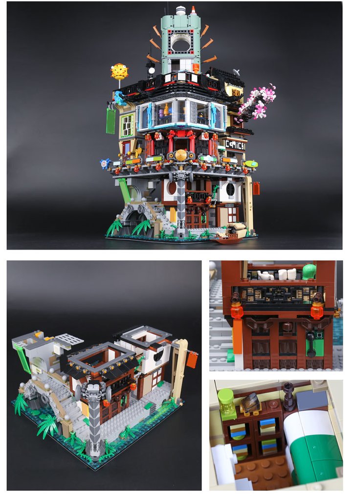 Lepin 06066 Ninjago Ninjago City 4953pcs