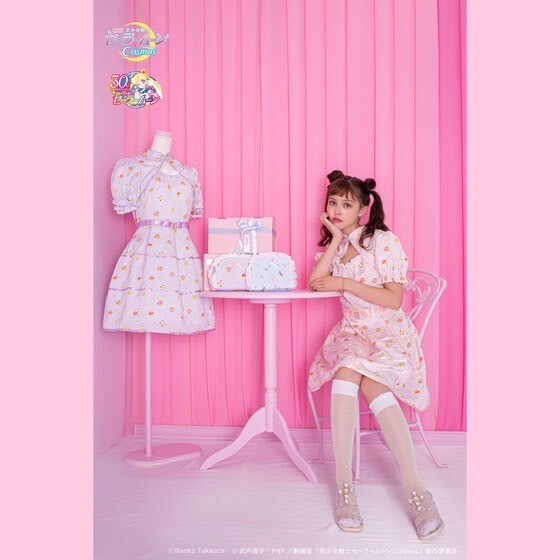 PRE-ORDER : Movie version "Sailor Moon Cosmos" x RoseMarie seoir Collaboration Dress (2 types in total)