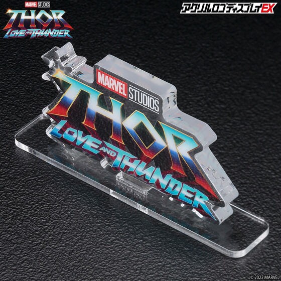 PRE-ORDER : Acrylic Logo Display EX MARVEL Thor: Love and Thunder