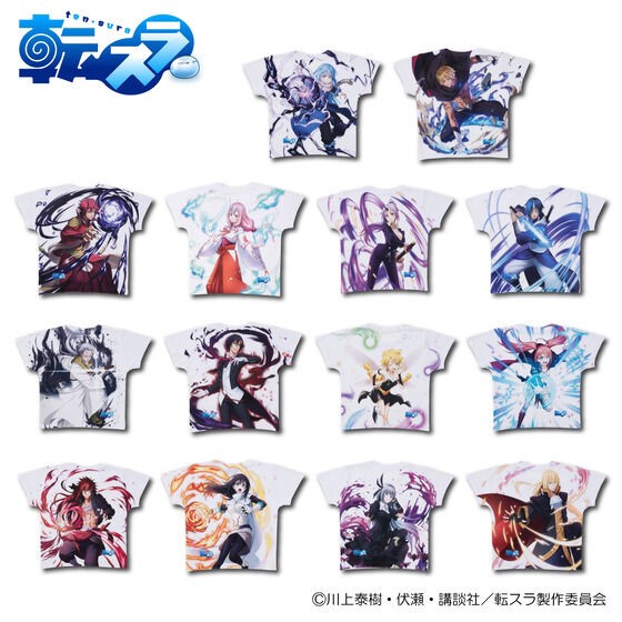 PRE-ORDER : That Time I Got Reincarnated as a Slime: The Saga of How the Demon Lord and Dragon Founded a Nation Full graphic T-shirt for Juniors