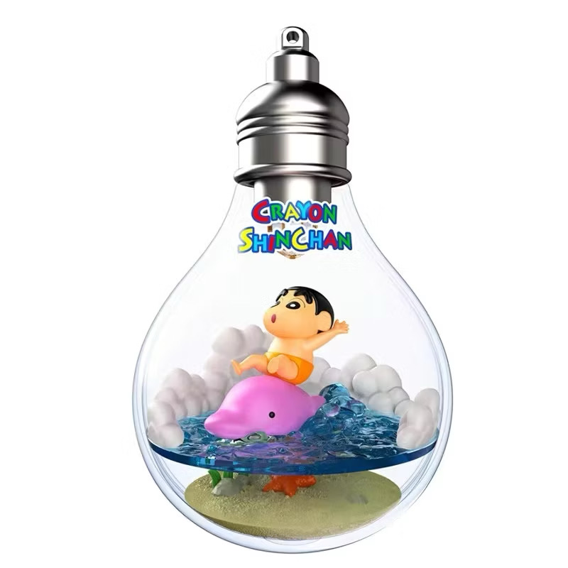โมเดลได้ 1 ตัว - Crayon Shinchan - Adventure in The Light Bulb Series by Lianyu (มีไฟ)
