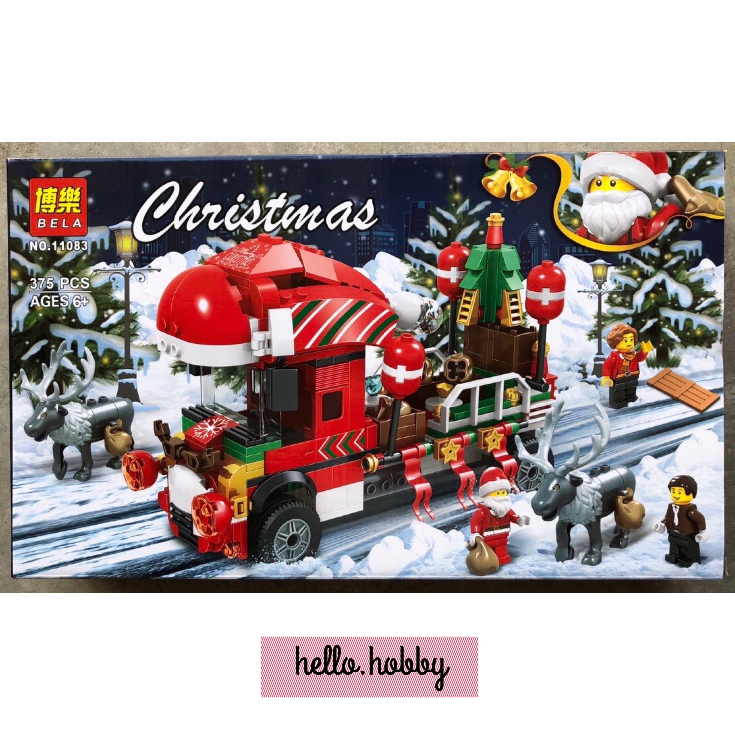 Bela 11083 Christmas Sleigh 375pcs