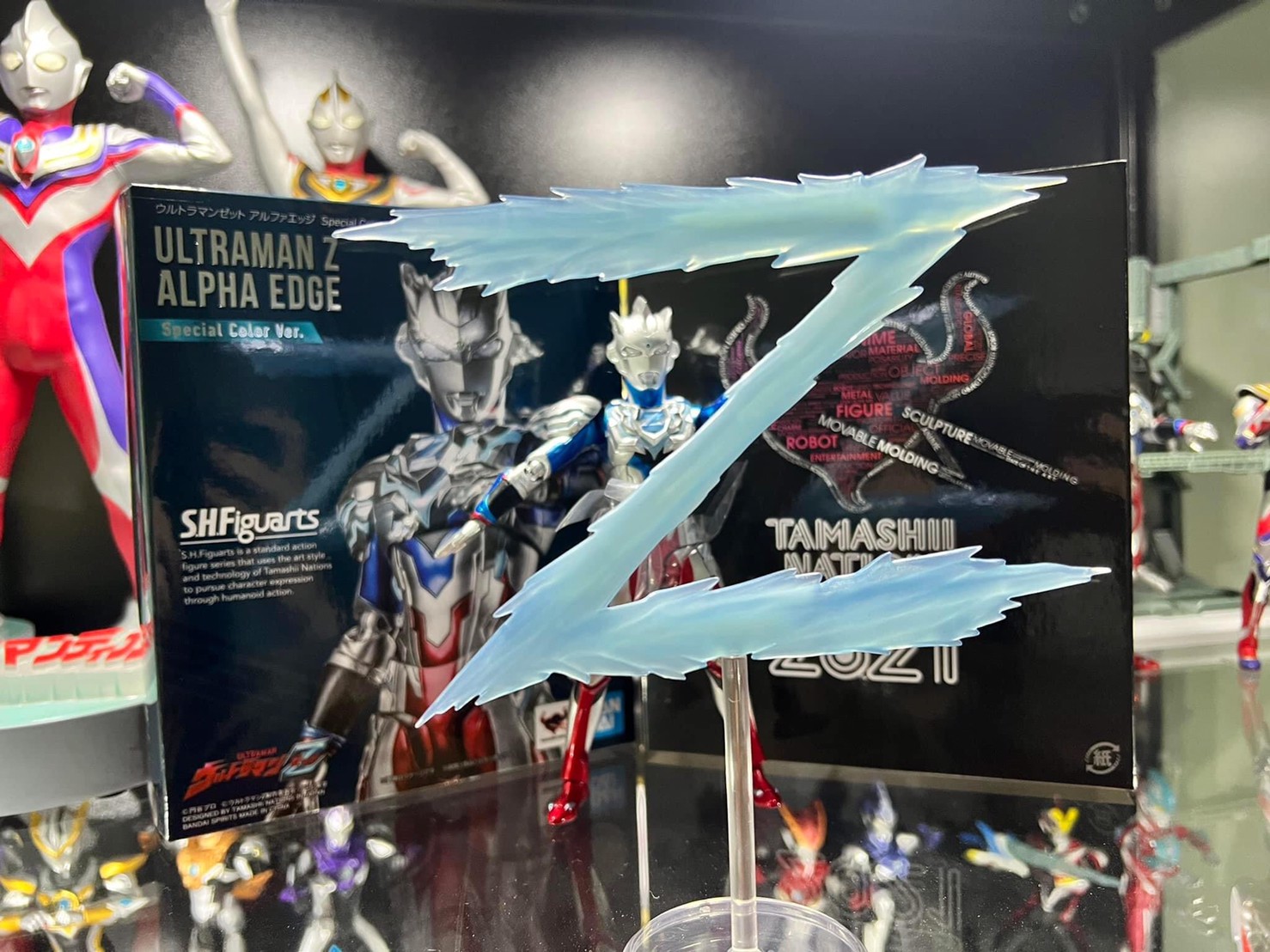 Ultraman - [TAMASHII NATION 2021] *Limited P-bandai* S.H.Figuarts Ultraman Z Alpha Edge Special Color Ver.- by Premium Bandai (Lot JP มีกล่องน้ำตาล)