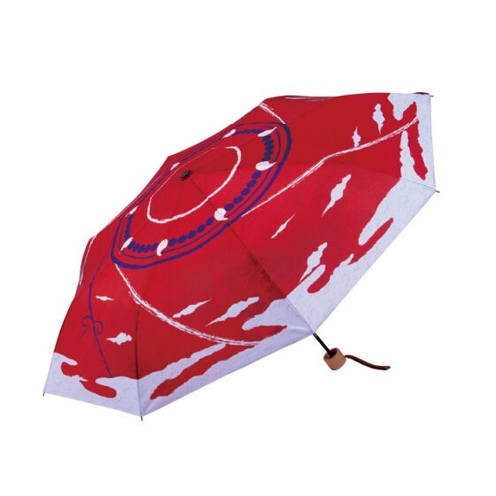 PRE-ORDER : Inuyasha x Hokusai Graphic Folding Umbrella For Both Sunny and Rainy Weather