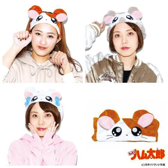 PRE-ORDER : Trotting Hamtaro x gonoturn Hair Band