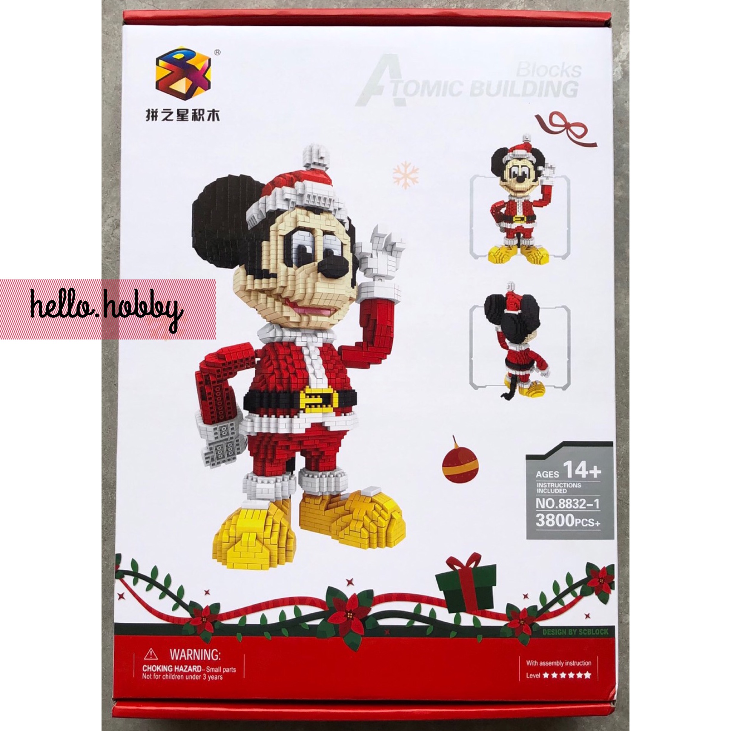Building Star 8832-1 Disney Mickey Mouse 3800pcs
