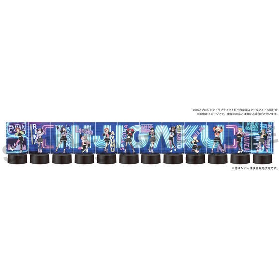 PRE-ORDER : Love Live! Nijigasaki High School Idol Club Purchasing Department LED Big Acrylic Stand Go Our Way! ~1st Grade~ (4 types in total)