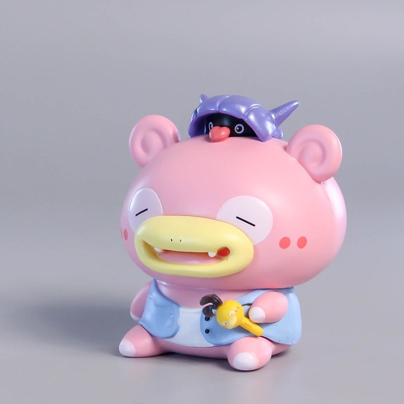 Pokemon - Beach & Sleep - Psyduck & Slowpoke