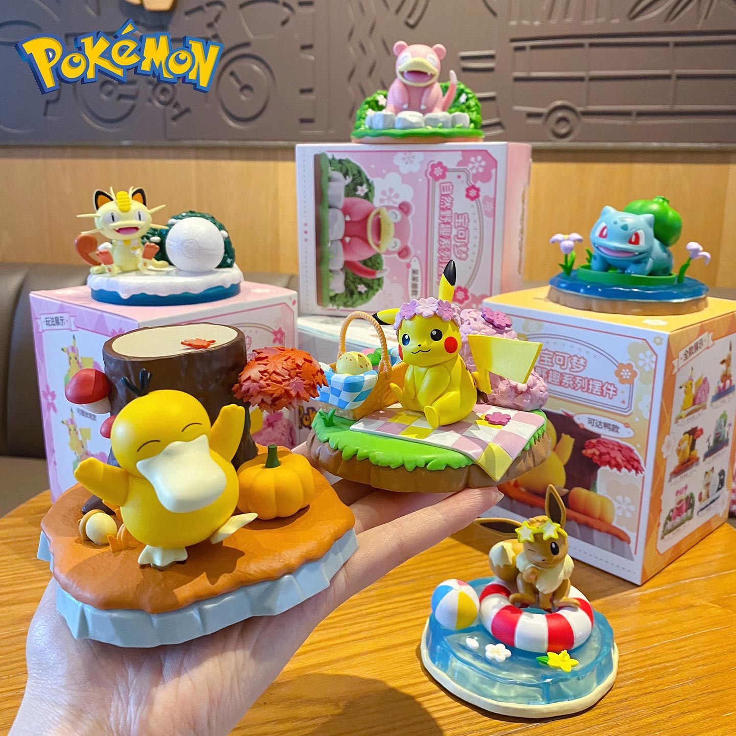 Pokemon - Natural Wildlife Miniature Scenery Series by Langbowang