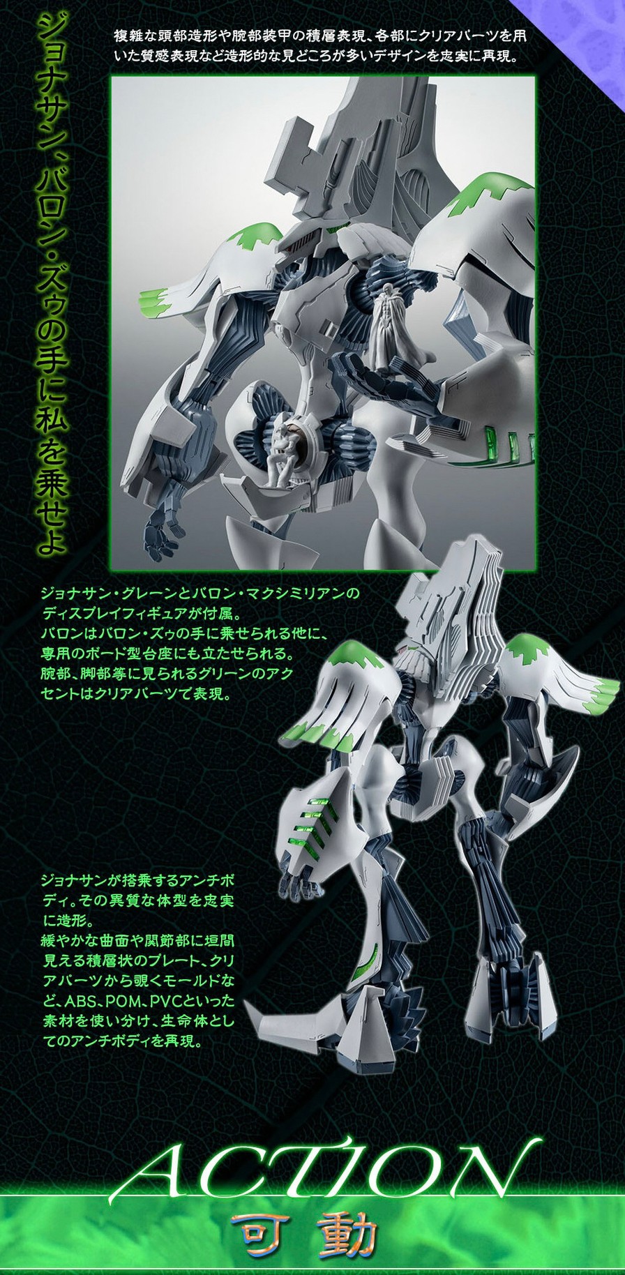 PRE-ORDER : Robot Spirit <SIDE ANTIBODY> Baronz (Brain Powerd)