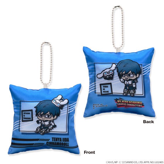 PRE-ORDER : My Hero Academia x Sanrio Characters Mini Cushion Charm (15 random types)