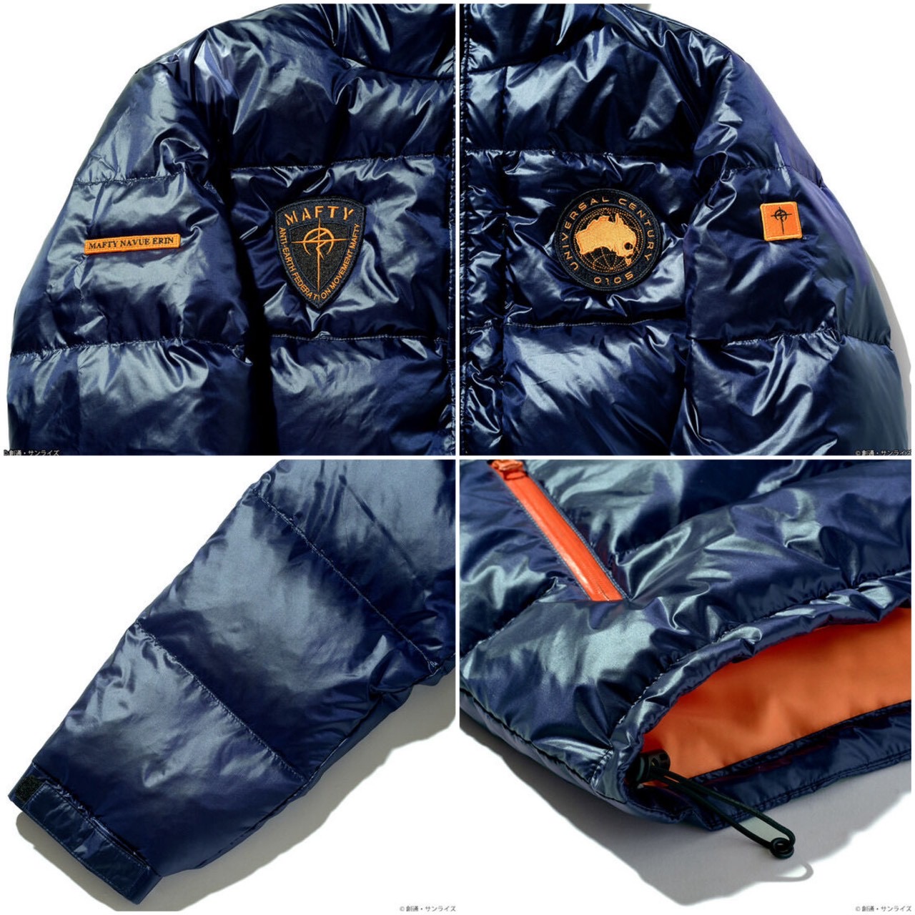 PRE-ORDER : STRICT-G Nishikawa "Mobile Suit Gundam" Upcycled Down Jacket