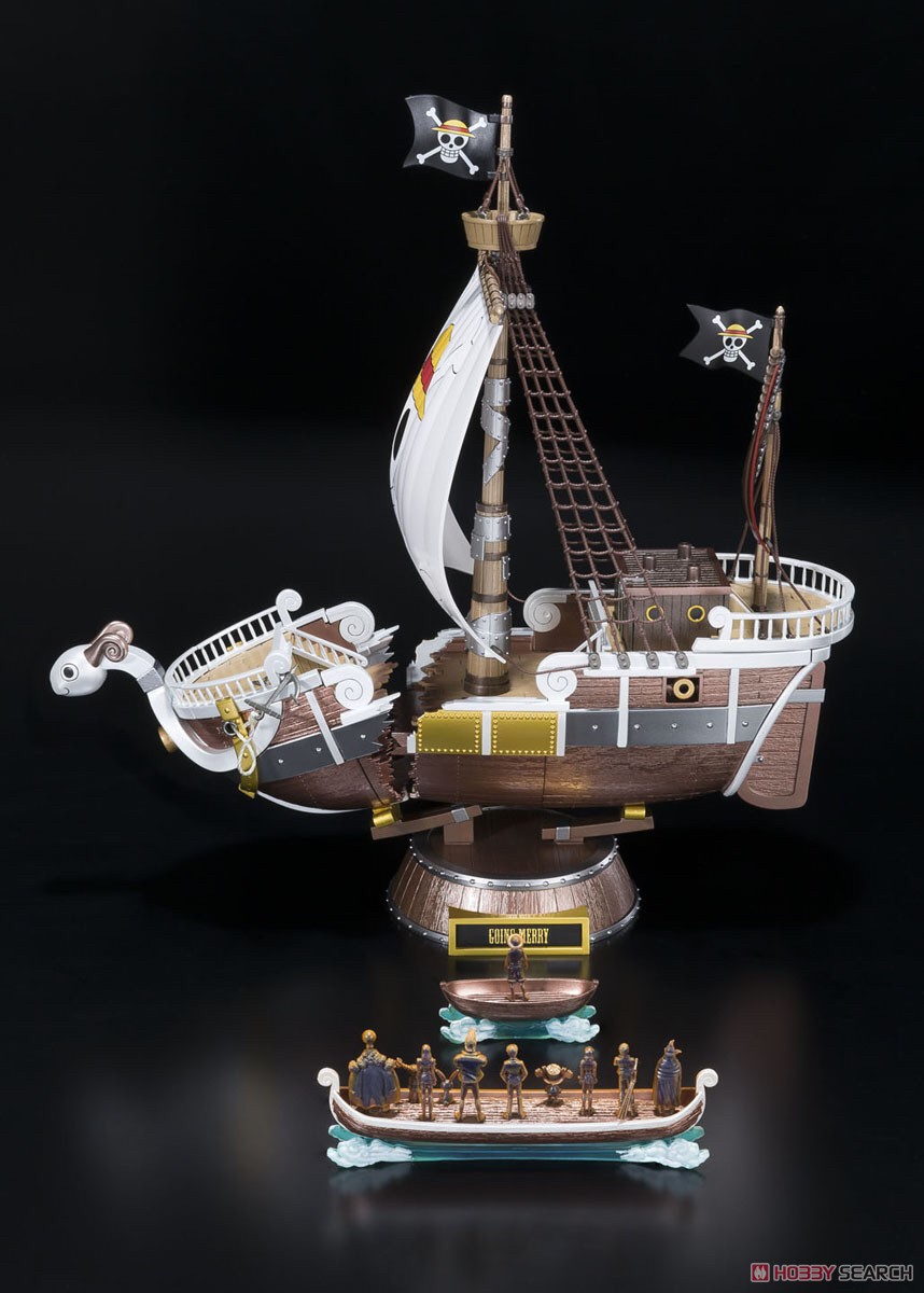 CHOGOKIN - Going Merry -One Piece Animation 20th Anniversary Memorial Edition- by Bandai