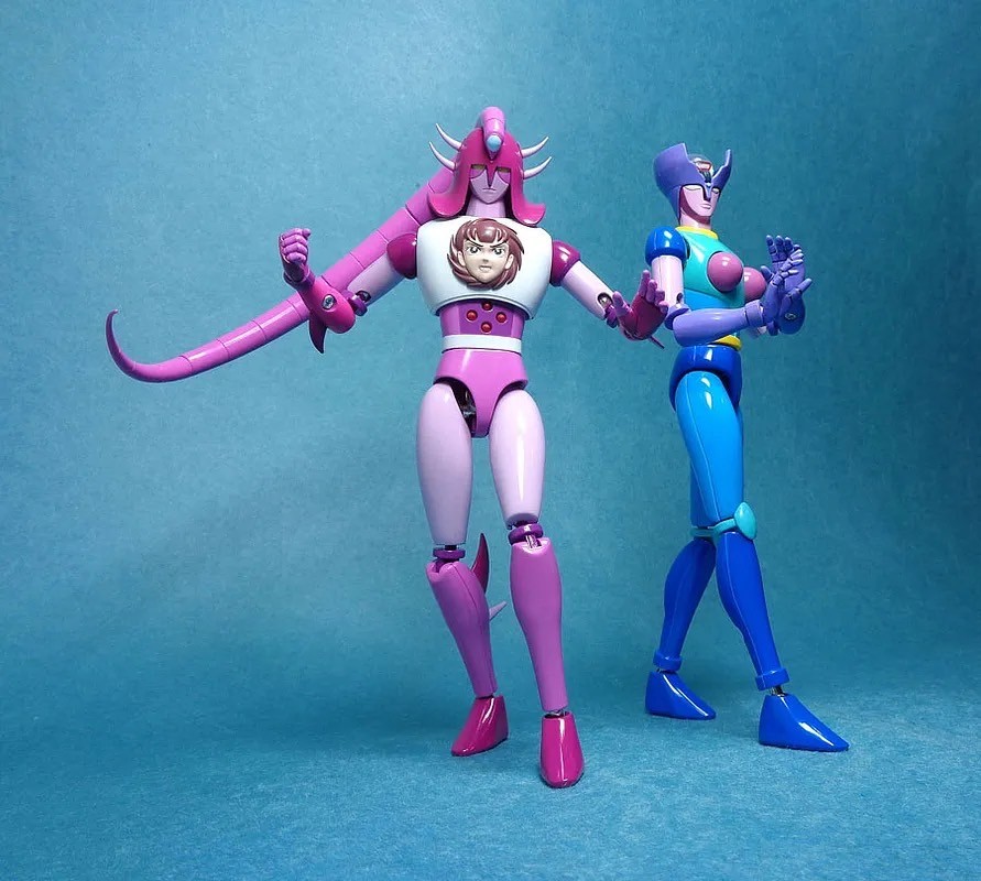 Soul of Chogokin - GX-108 Rhein X1 & Dianan A By Bandai