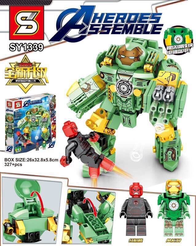 SY 1337-1340 Avengers Iron Man Hulk Busters