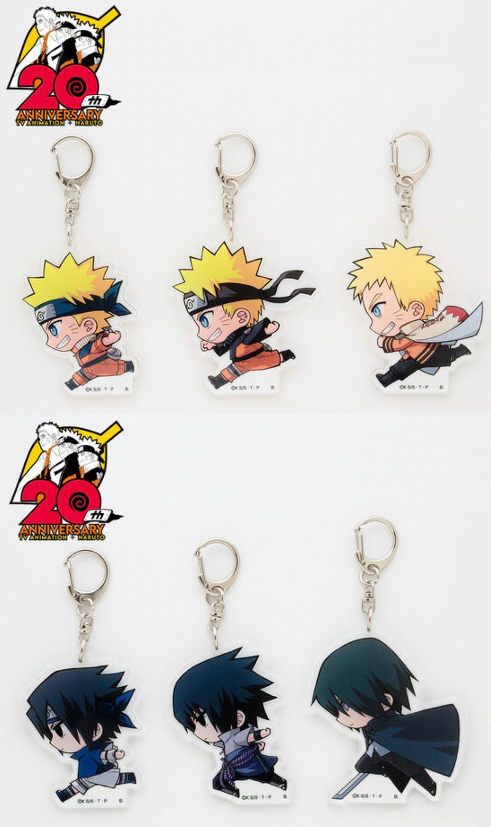 PRE-ORDER : Naruto Running Deformed Series Vol.1 Acrylic Keychain