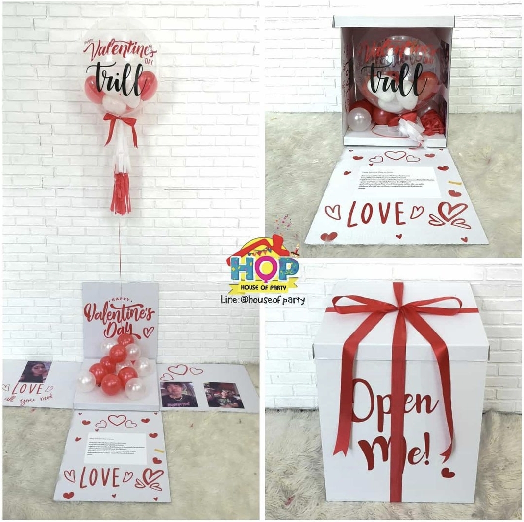 Surprise Box 24" (สั่งทาง Line:@houseofparty นะคะ) Valentine