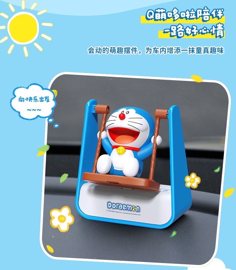 น้ำหอมติดรถ Doraemon Swing Aromatherapy Parking Number Plate by ROCK