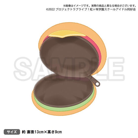 PRE-ORDER : Love Live! Nijigasaki High School Idol Club Purchasing Department Official Memorial Item TV Anime 2nd Season # 9 Mira and Rina's Hamburger Pass