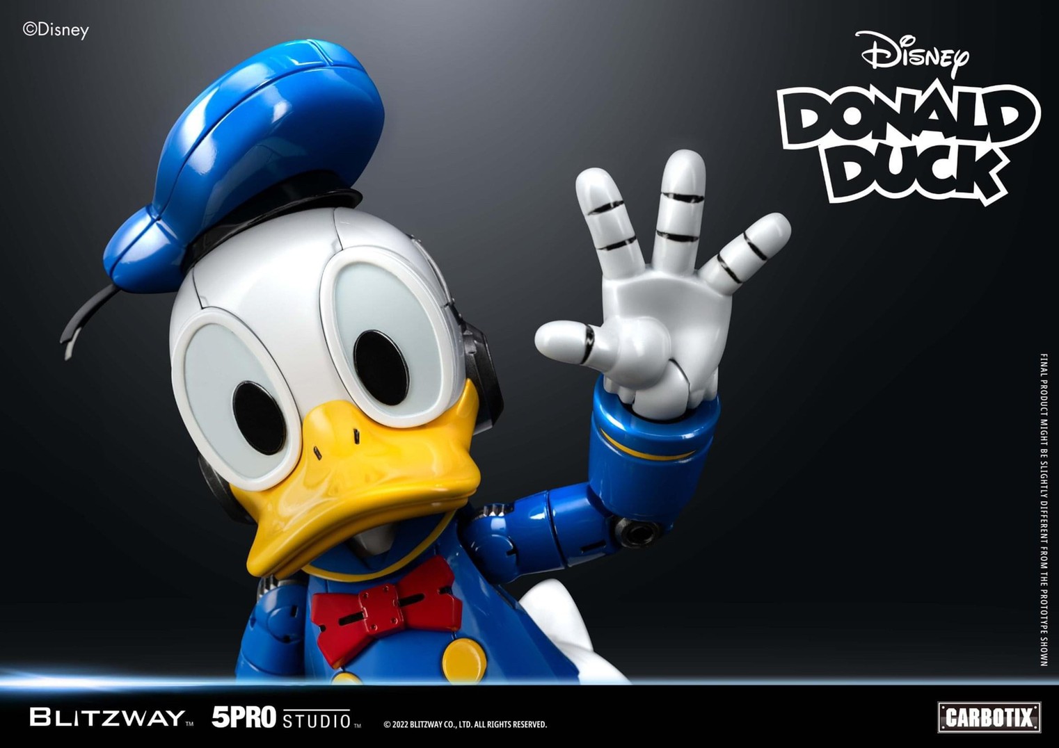 CARBOTIX Disney Characters Series Mickey Mouse / Donald Duck / Stitch by Blitzway x 5Pro Studio