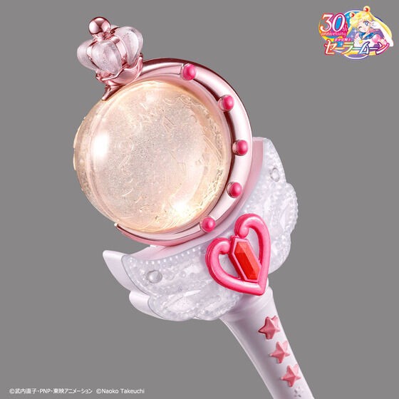 PRE-ORDER : Pretty Guardian Sailor Moon R Miracle Shiny Series Cutie Moon Rod