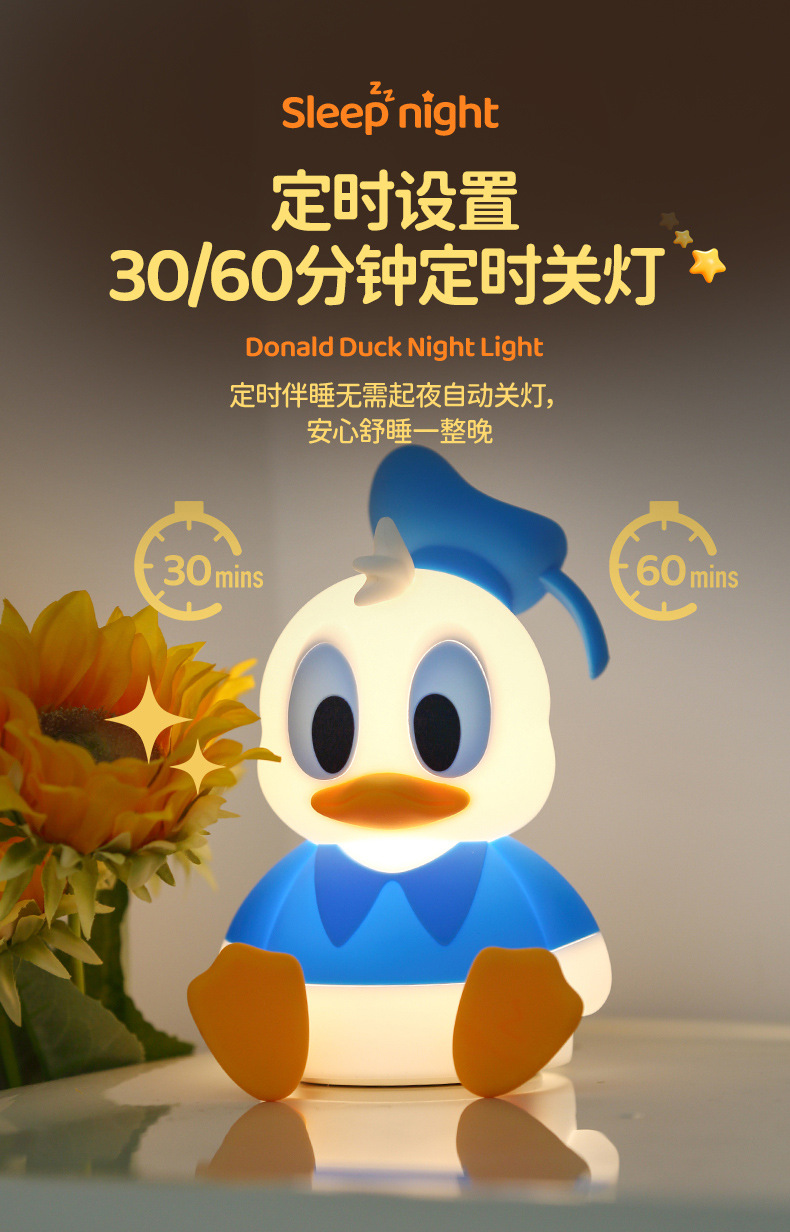 โคมไฟ Donald Duck Night Light